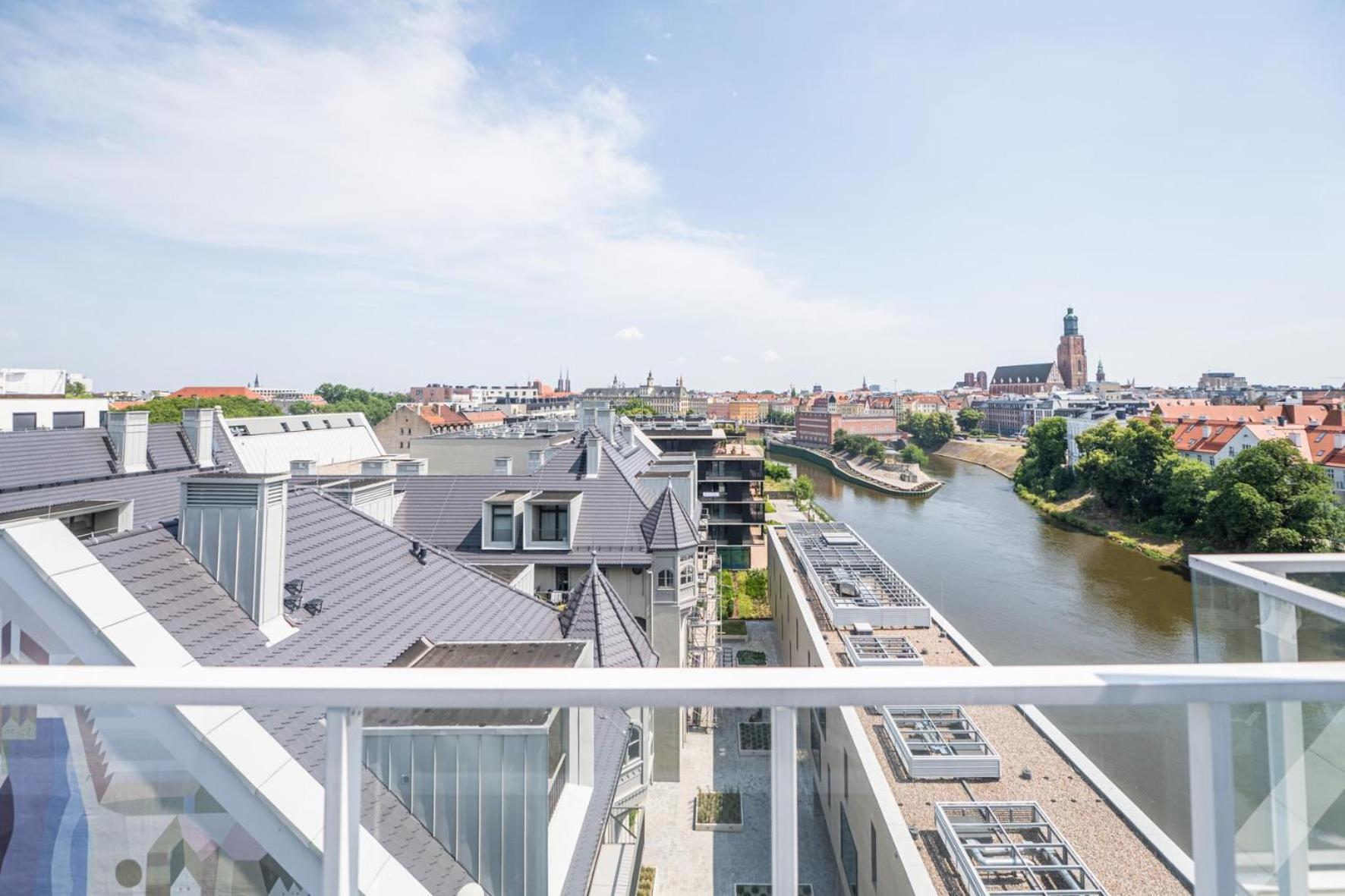 Nice View Apartment, Free Underground Parking, City Square 6 Min Wrocław Exteriör bild